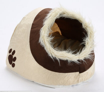 Chic Leopard Lounge Pet Bed