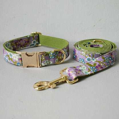 Purple Petals Dog Ensemble