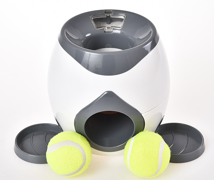 Fetch n' Snack Ball Launcher