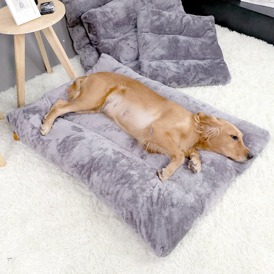 Cozy Plush Comfort Dog Bed