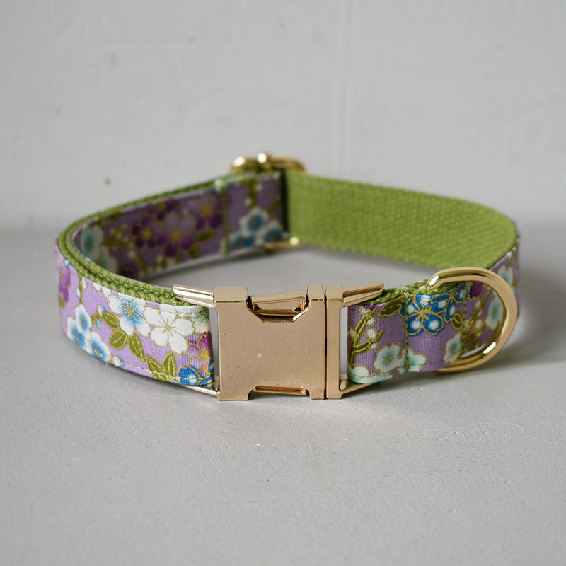 Purple Petals Dog Ensemble