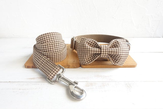 Chic Pup Plaid Leash Set