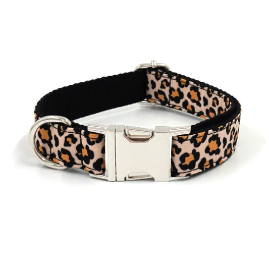Chic Leopard Dog Collar