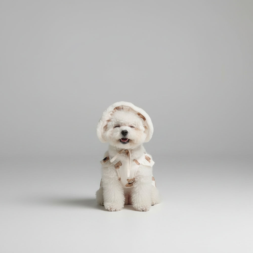 Bear Charm Dog Skirt
