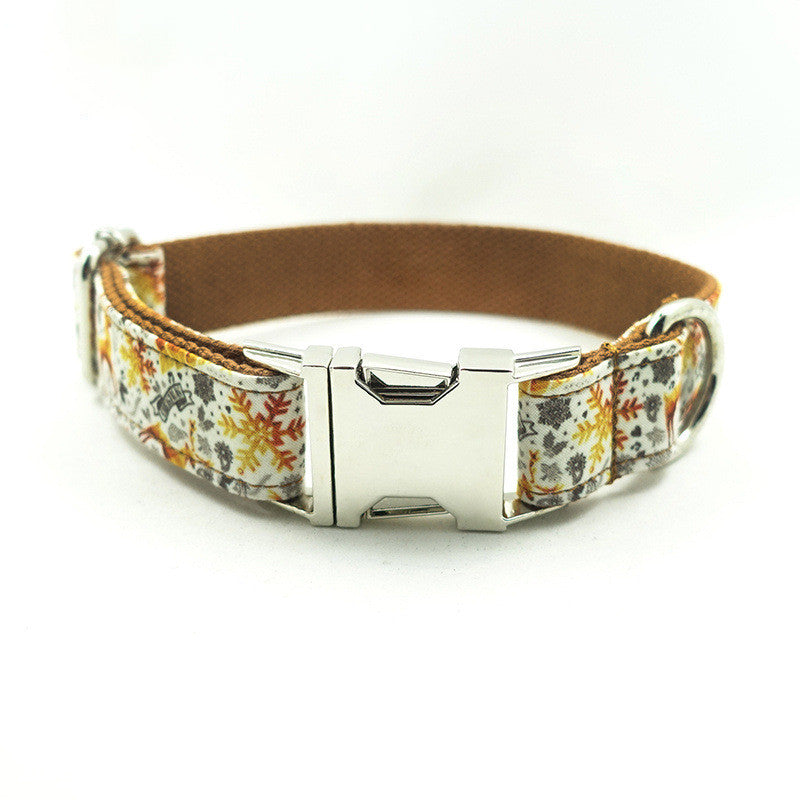 Dog Collar Leash (Christmas Edition)