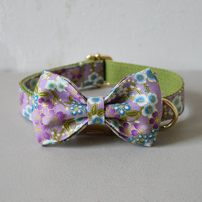 Purple Petals Dog Ensemble