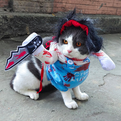 Pet Costumes for Cats and Dogs - Bloody Transformations