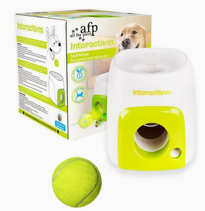 Fetch n' Snack Ball Launcher