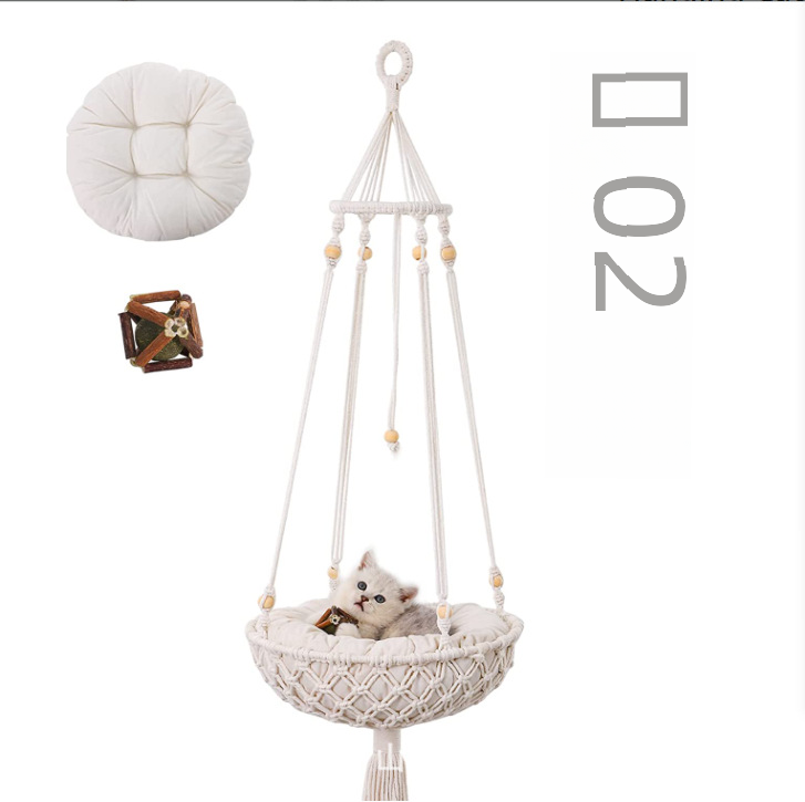 Cozy Cat Cotton Hammock