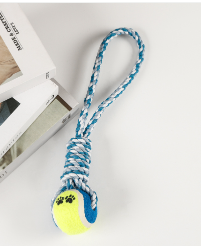 Rope-n-Roll Dumbbell Dog Toy