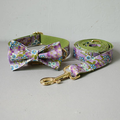 Purple Petals Dog Ensemble
