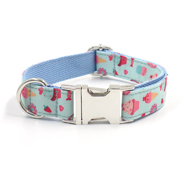 Chic Macaron Pet Leash Set Cupcake & Donuts