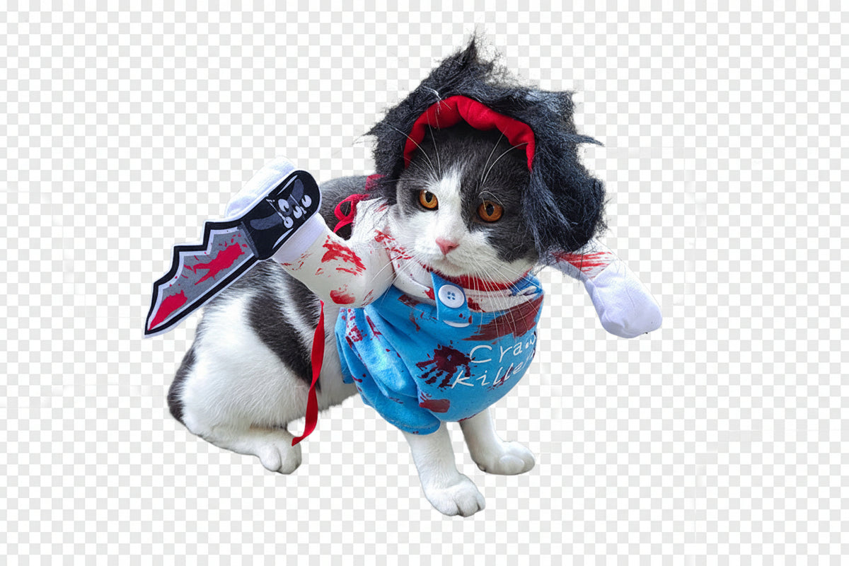Pet Costumes for Cats and Dogs - Bloody Transformations